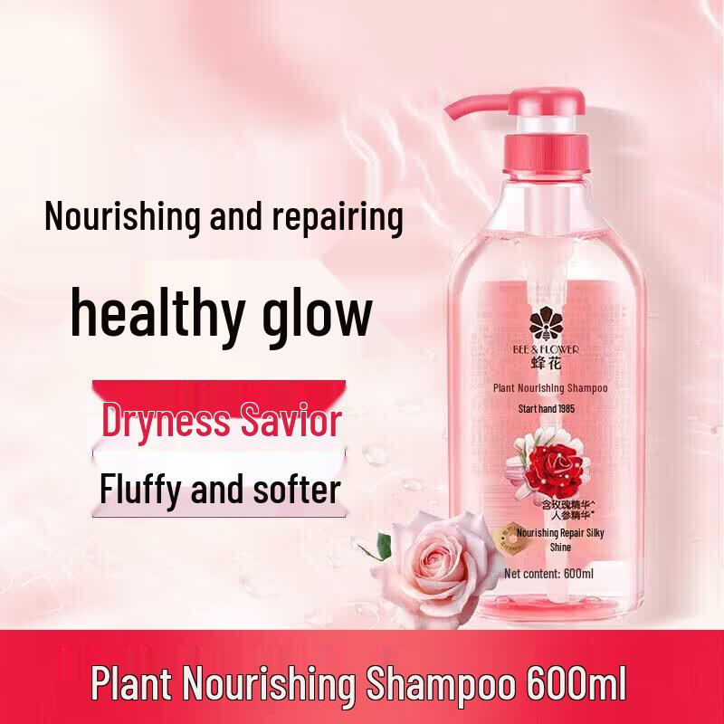 BEE&FLOWER Rose Essence Plant Nourishing Shampoo