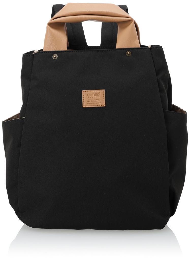 Anello Grande LATTE Tote Bag GHM0754 Women's Black