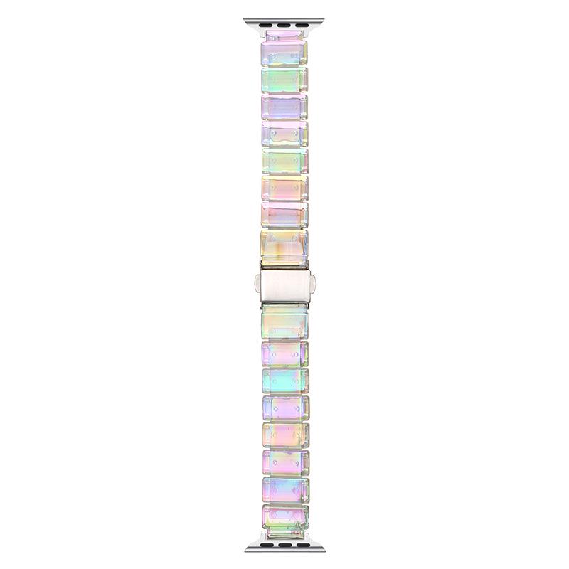 Compatible with Apple Watch S11: New Summer Strap - Resin & Silicone S10/S9 Bands with a Premium Feel