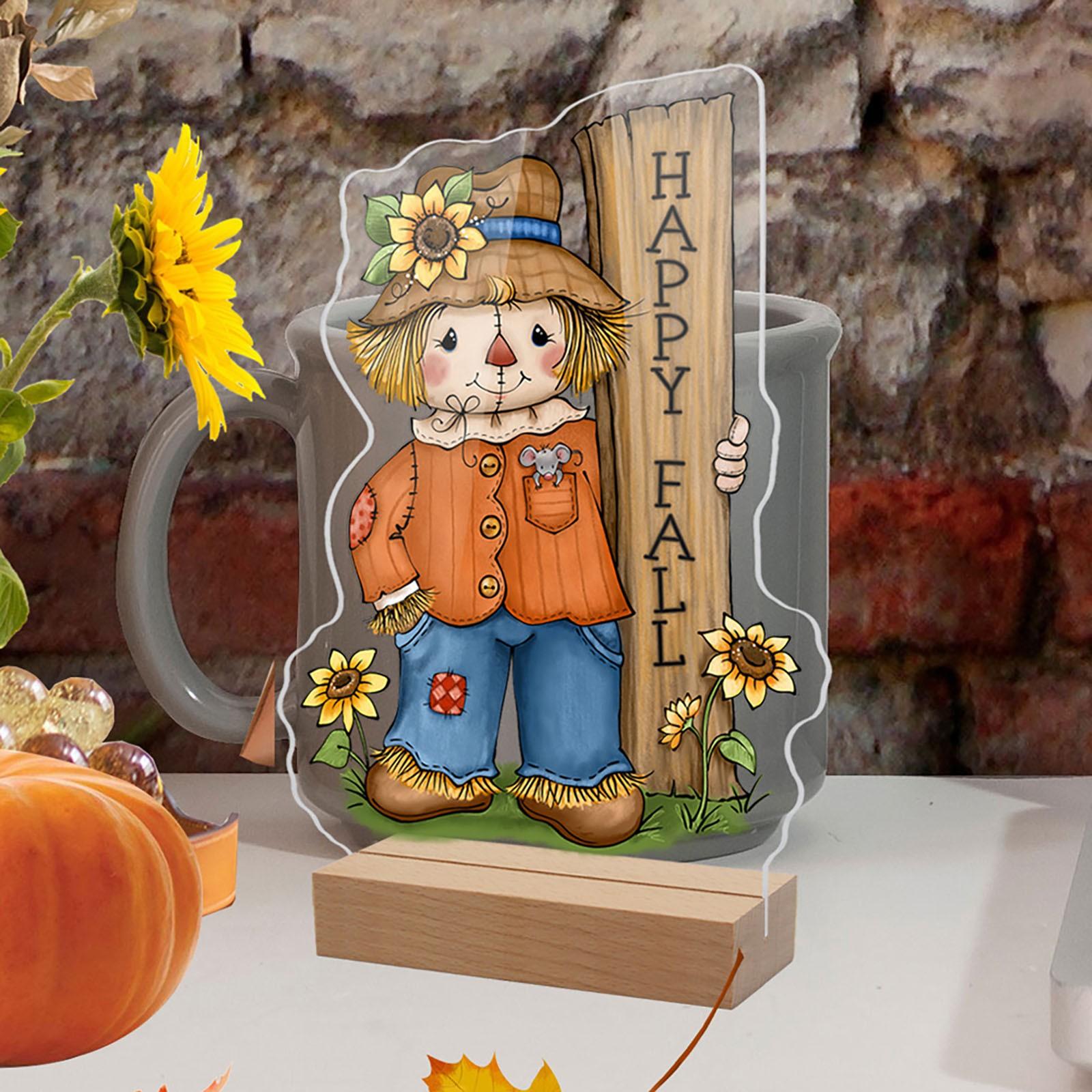 

Thanksgiving Table Centerpieces Signs For Fall Decorations, Happy Thanks Gnomes For Fall Home Party Indoor Decor