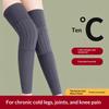 1 Paar dicke, warme Knieschoner aus Wolle, Beinschutz aus Kaschmir, wind- und kältedicht, Beinwärmer für Damen und Herren