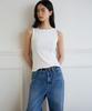Oeoseoul Boat Neck Ribbed Top _ Core Colors
