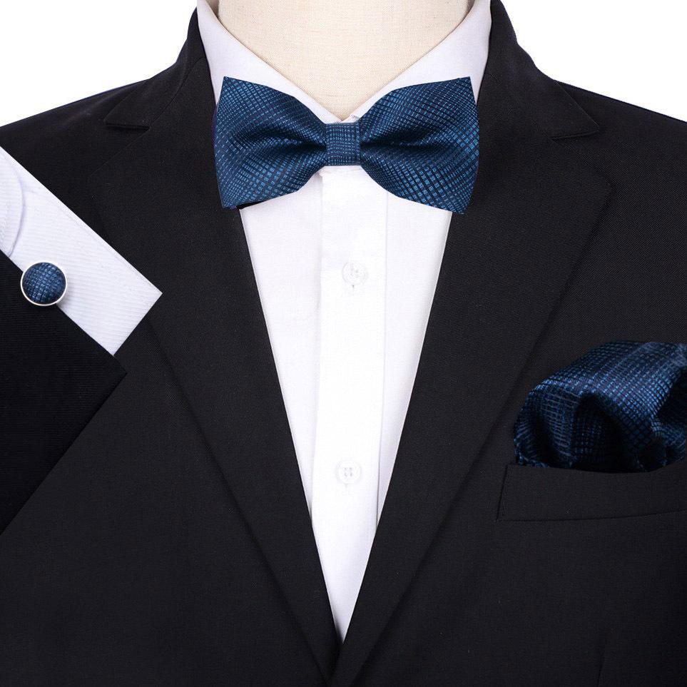 Men'S Groom Wedding Host Solid Color Bow Tie Best Man Suit Korean Version Shirt Bow Tie Wedding Men'S Bow