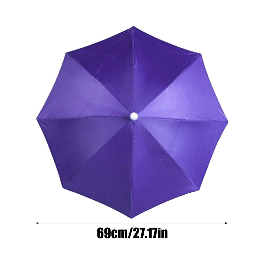 Head Wearing Umbrella For Men And Women Outdoor Folding Sunny Umbrella Outdoor Sunshade Windproof Umbrella Folding Hat Umbrella
