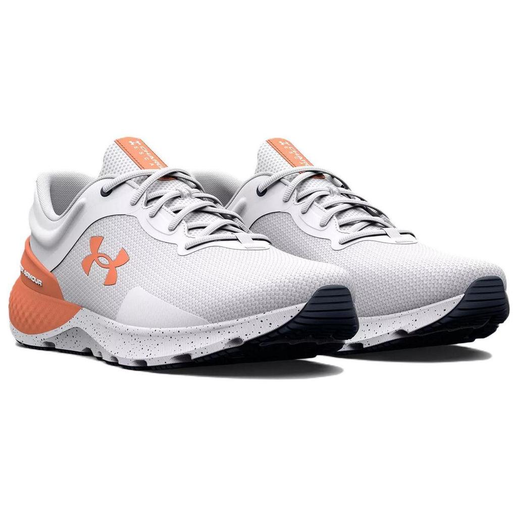 Under Armour Women's Charged Escape 4 White Orange Tropic 3025426-103