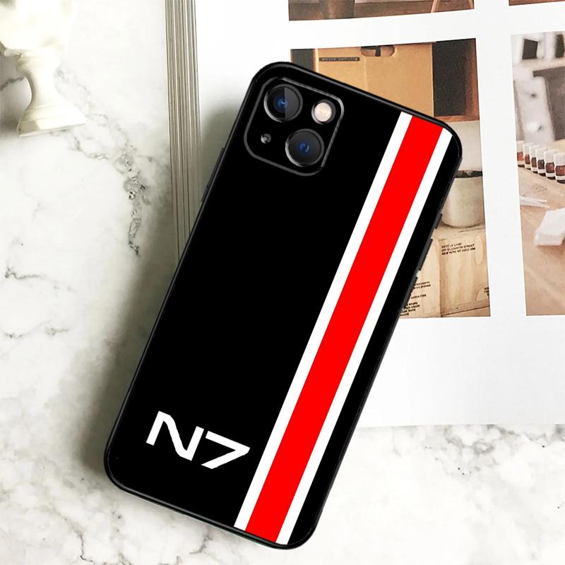 

N7 Mass Effect Case For iPhone 15 16 11 12 13 14 Pro Max 7 8 Plus XR X XS Max 12 13 Mini Back Cover iPhone 15 Pro