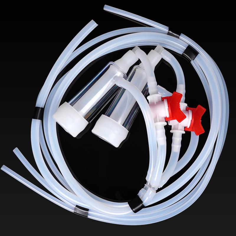 Accessori per Macchina da Mungitura Pulsante per Mucche e Capre Tazza da Latte Rivestimento Interno Combinazione Rivestimento Interno Assemblaggio Testa Macchina Trasparente