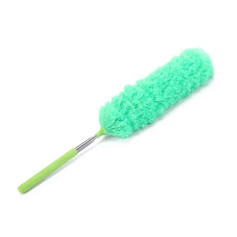 Retractabl Dust Duster Telescopic Flexible Stainless Steel Household Feather Duster Cleaning Tool Microfiber Dust Brush New