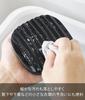 Yamazaki Magnetic Laundry Tower Floating Hand 10776 Mitt, Black, W9.6×D3.2×H9.6cm, series, Storage, Washboard, Pre-wash, Wash, Laundry,
