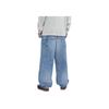Carhartt WIP Classic Square Logo Multi-Pocket Wide-Leg Straight-Leg Work Jeans Men Jeans CHXJNI034871P