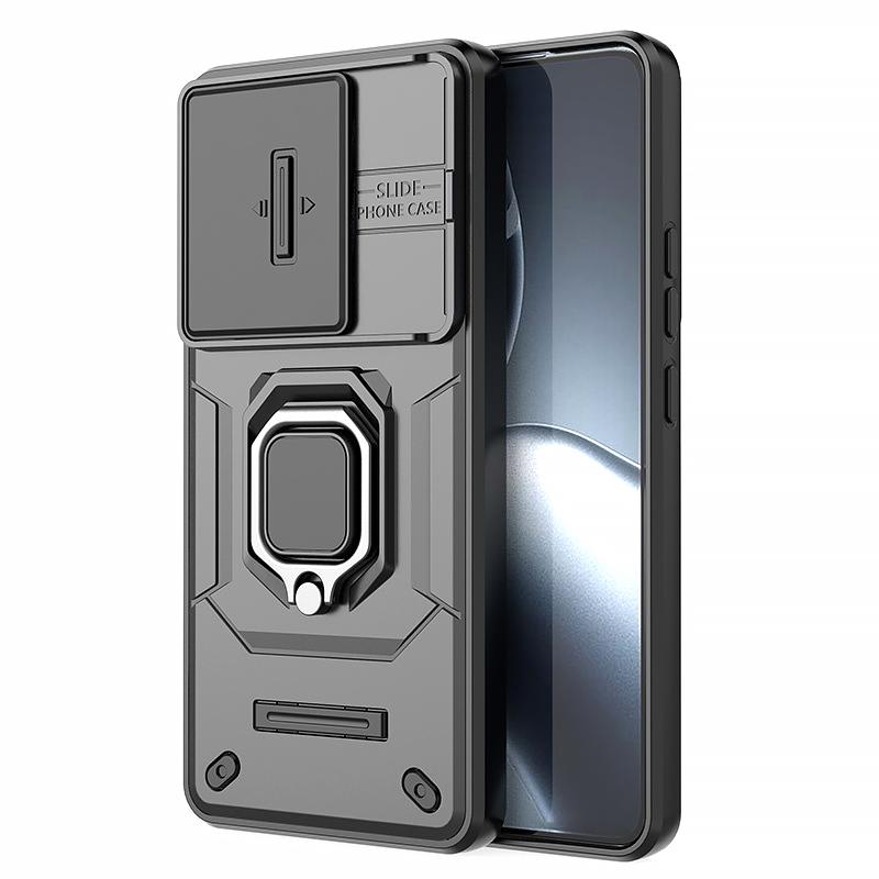 For Xiaomi 14T Pro 5G Case Lens Protection Armor Shockproof Coque For Xiaomi14T Mi 13T 13TPro 14T Ring Stand Back Cover