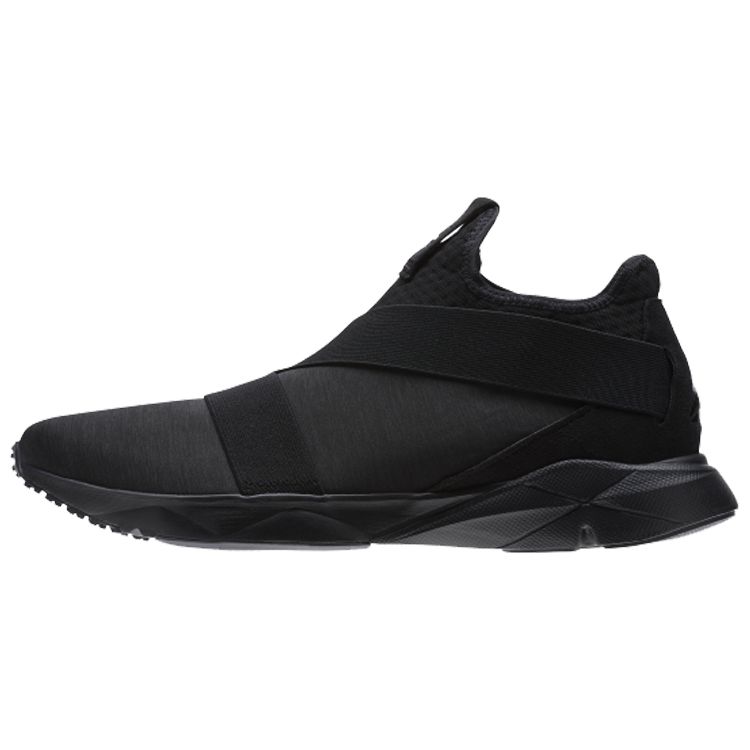 Reebok Supreme Strap Comfort Low Top Sneakers Unisex Black CN4671 34.5