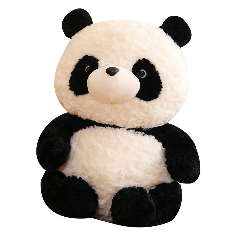 Cartoon Cute Giant Panda Doll Plush Toy National Treasure Black And White Panda Doll Children'S Rag Doll Birthday Gift
