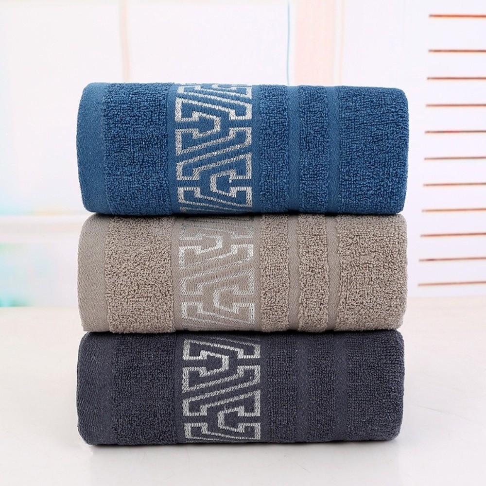Fashion Cotton Bath Towel Skin-friendly Fabric Comfortable Extra Large Towel Non-Shedding Absorbent Towel Body Wash