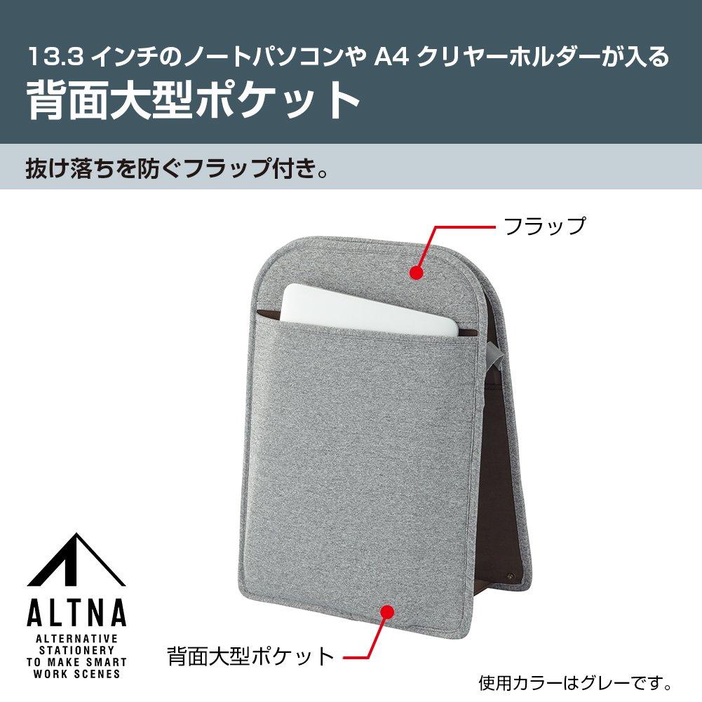 LIHIT LAB ALTNA Carrying Plate, Bag-in-Bag, for Backpacks, Navy, A7743-11