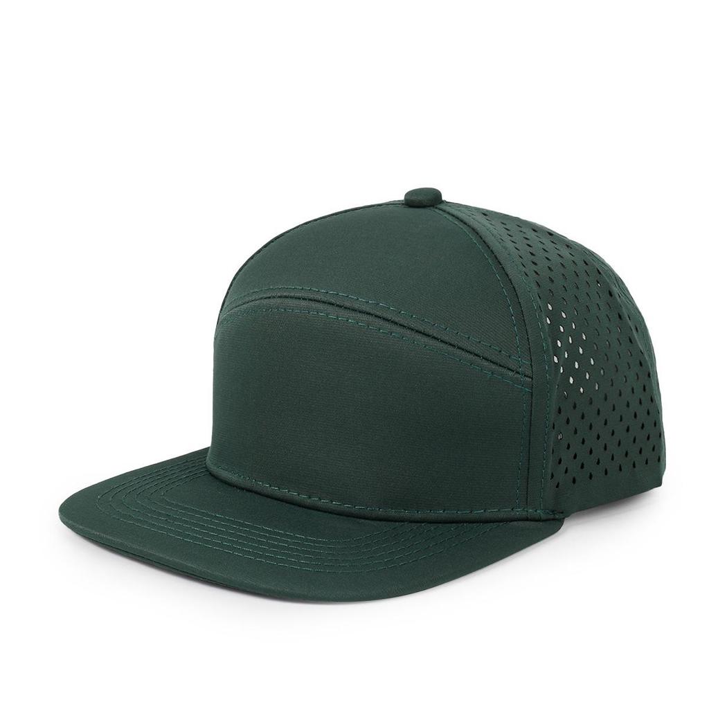 Men's Quick-Dry Sun Protection Duckbill Hat - Breathable, Perforated Sports Cap with Soft Brim.
