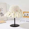 Sweet Empty Top Sun Hat Bowknot Foldable Visor Cap Breathable Sun Protection Cap  Outdoor