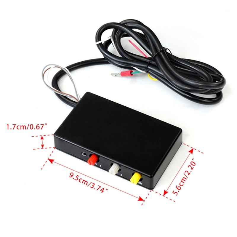 Assembly Parts Exhaust Flame Thrower Afterburner Kit Auto Racing Car Ignition Rev Limiter for Launch Control Fire Contro