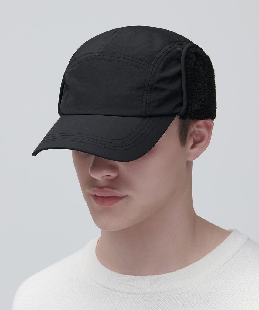 MUSINSA STANDARD Earflap Camp Cap [Black]
