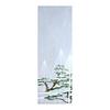 Sen No Anbo Tenugui "Yukitsuri" - Hand-dyed 100% Cotton, Tokuoka Fabric, Made In Japan, 35cm X 100cm - A Japanese Winter Scene, Suitable for Kendo