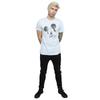 Disney Mens Mickey Mouse Text Face T-Shirt