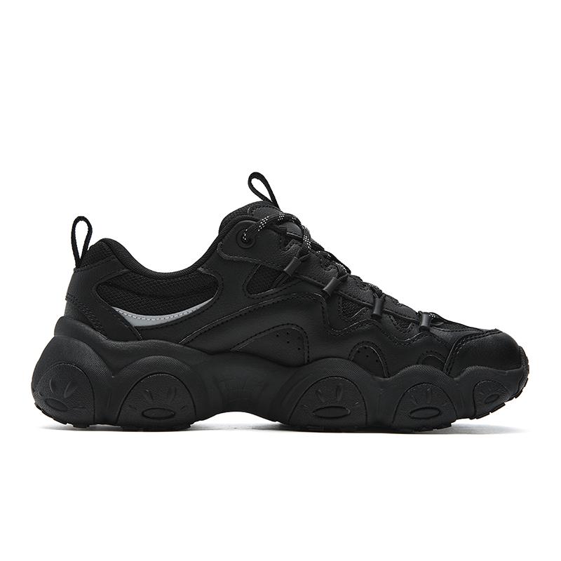Women's Sneakers FILA FLUID 7 Height Increasing Low top Chunky Sneakers Women's Black