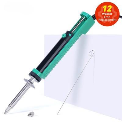 1PC Electric Vacuum Desoldering Iron Suction Pump Iron Gun Soldering Repair Tool with Welding Nozzle 220V