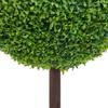 VidaXL Plante de buis artificiel avec pot Forme de boule Vert 71 cm