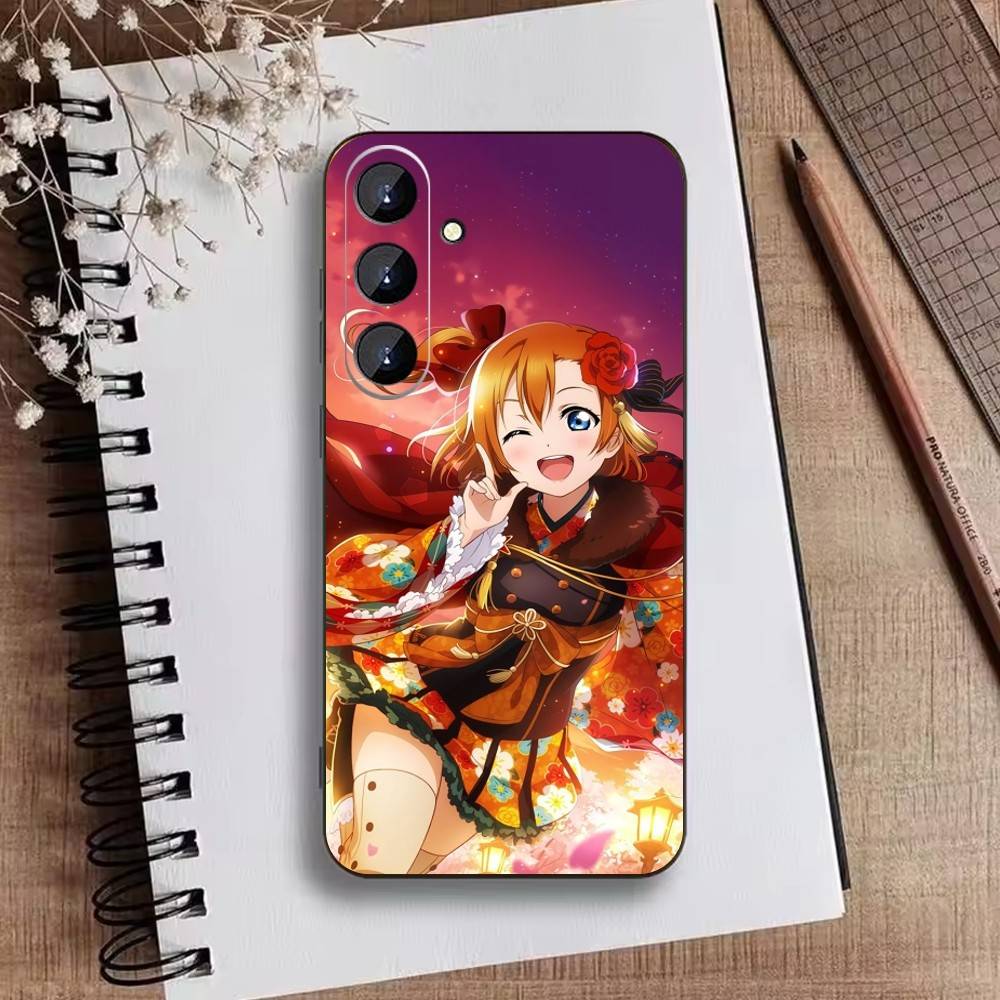 Kousaka Honoka-Love Live Phone Case For Samsung Galaxy A73,A21s,A22,A31,A52,A53,A71,A41Soft Black Shell