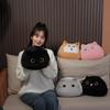 Cross-border Plush Toy: Cute Black Cat Pillow