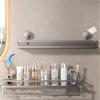 2026 New Suction Cup Storage Rack, Shower Shelves for Inside Shower No Drilling,Large Capacity Removable Bathroom Storage Rack