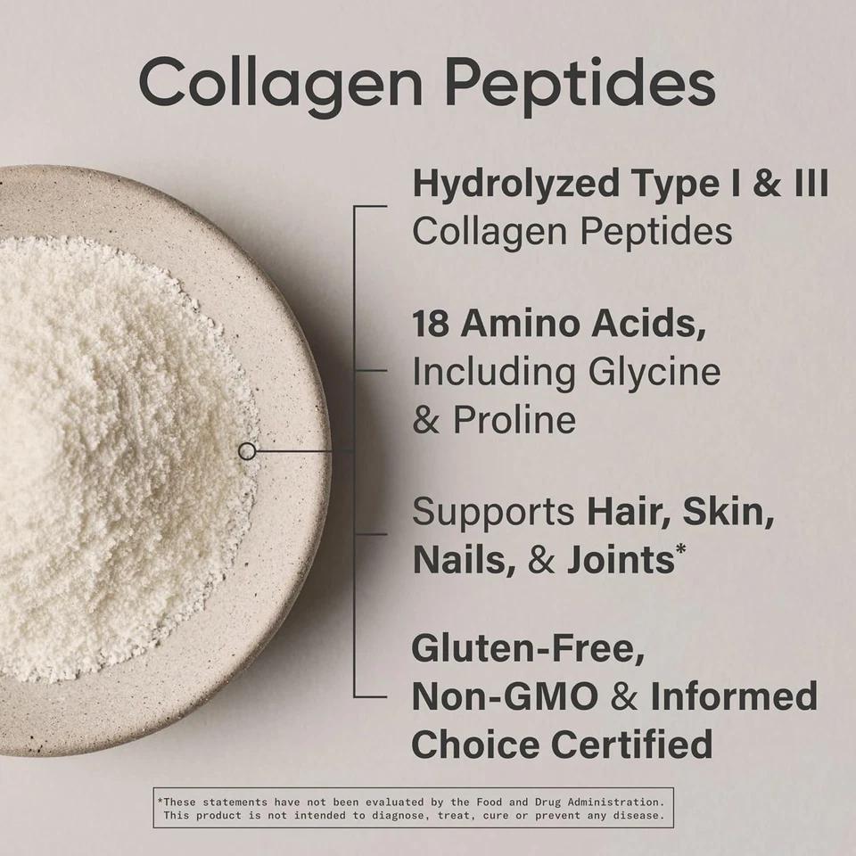 Kollagenpeptide - Hydrolysiertes Typ 1 & 3 Kollagenpulver Protein-Nahrungsergänzungsmittel