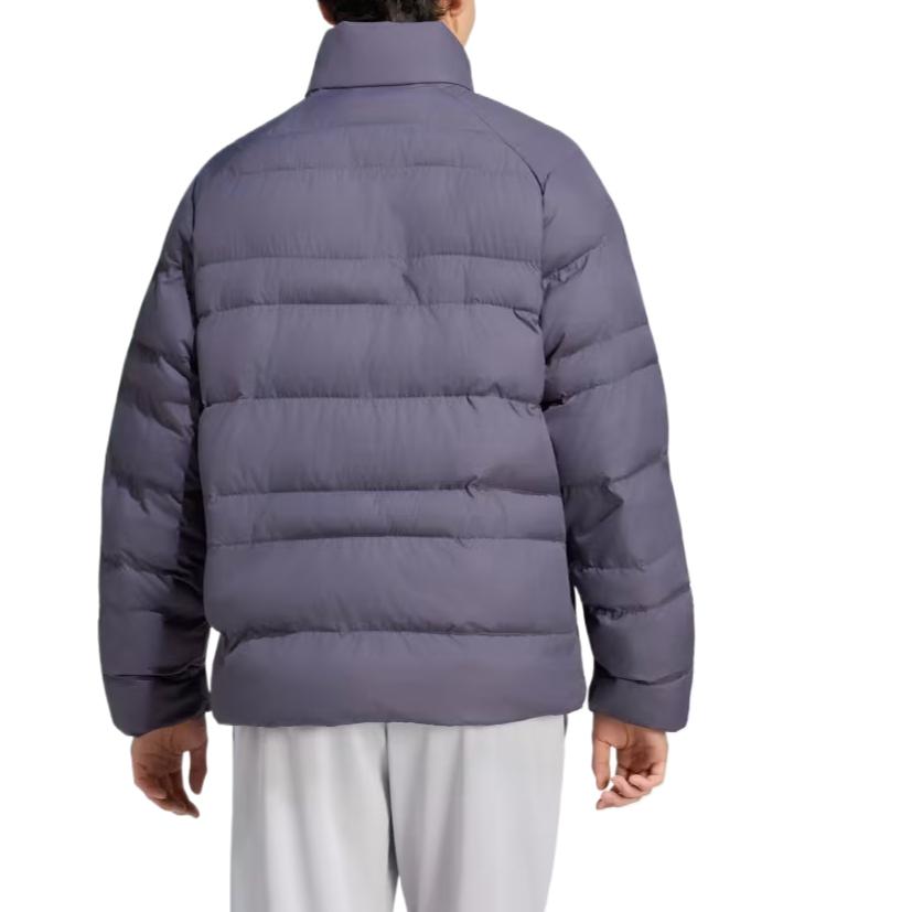 Adidas Puffer Jackets Men's Aurora Agate Hooded Non Detachable Moderate KS7700