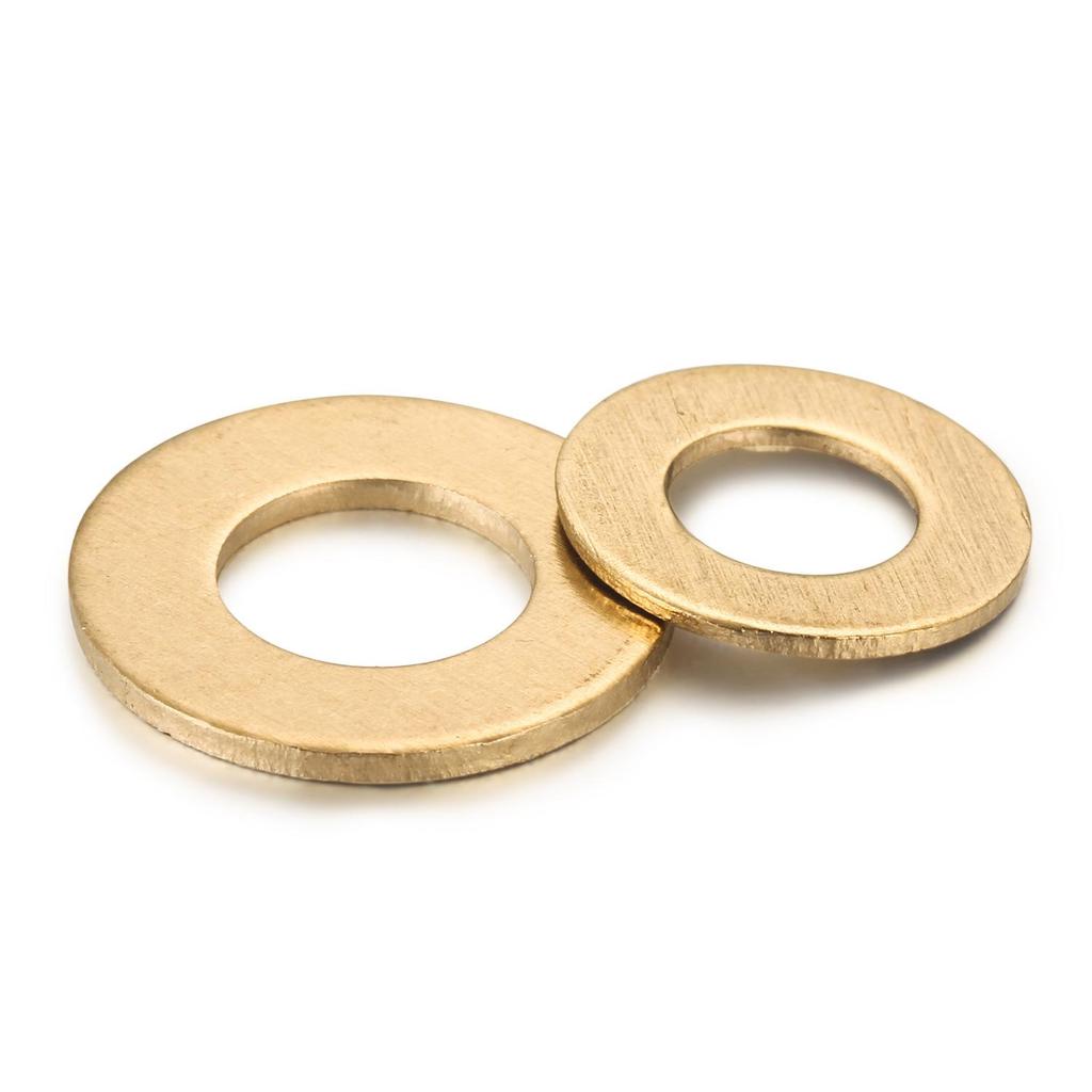Copper H62 Brass Flat Washer for Enhanced Electrical Conductivity – Available In Sizes 2 To 14