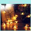 Vibrant Solar Powered Bee String Lights Ideal For Weddings And Holiday Celebrations