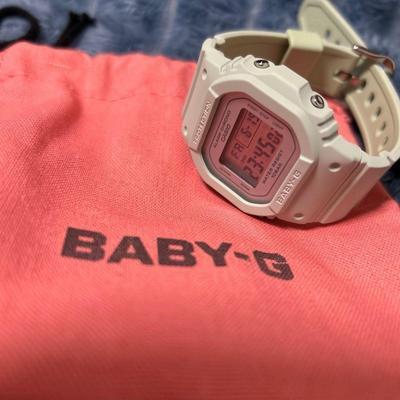 Used CASIO Baby-G BGD-565 Series Mint Green Digital Watch