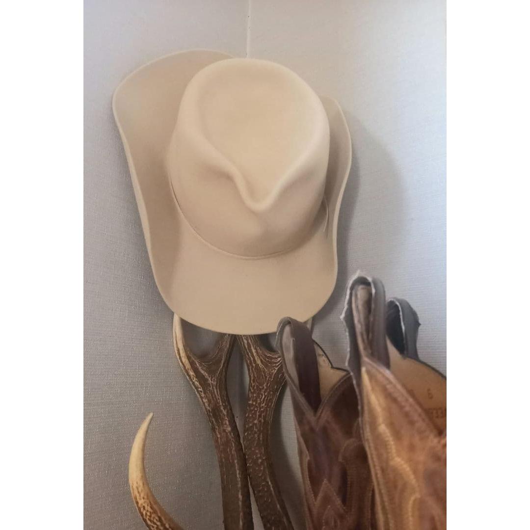 Used Stetson 5X Vintage Folded Hat Made in Canada