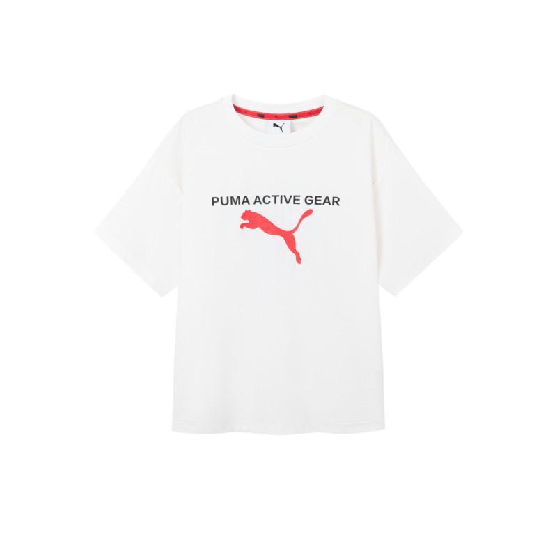 PUMA Kids T Shirts V Neck Thin 353226117209-10101 110