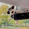 Cane Cucciolo Peluche Occhiali Decorazione Specchietto Retrovisore Auto Ornamento Auto Ciondolo Decorazione Console Centrale Accessori per la Casa