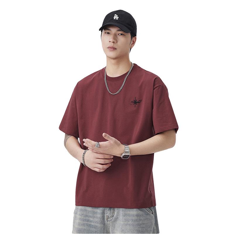 Men's Trendy Summer Short-Sleeved Embroidered T-Shirt