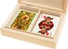Piatnik Lux Folklor Playing Cards In a Wooden Box