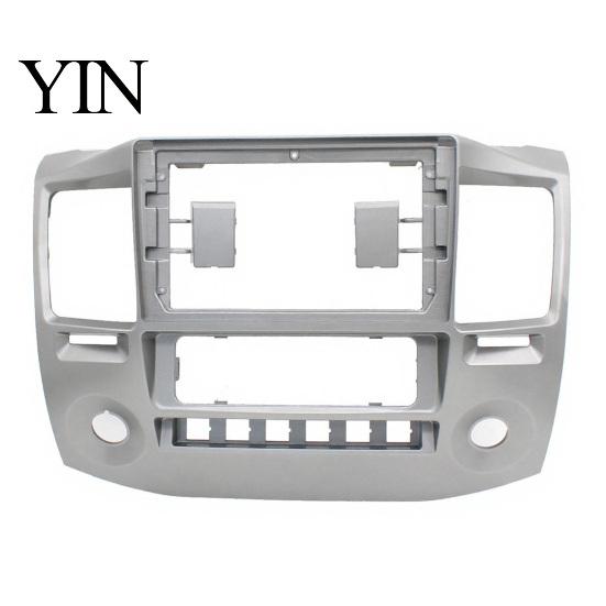 Radio Installation Trim 9 Inch Car Dash Fascia Frame for GAZ GAZELLE BUSINESS 2010+, Custom Fit Bezel Stereo Adapter Android Head Unit Retrofit, Black