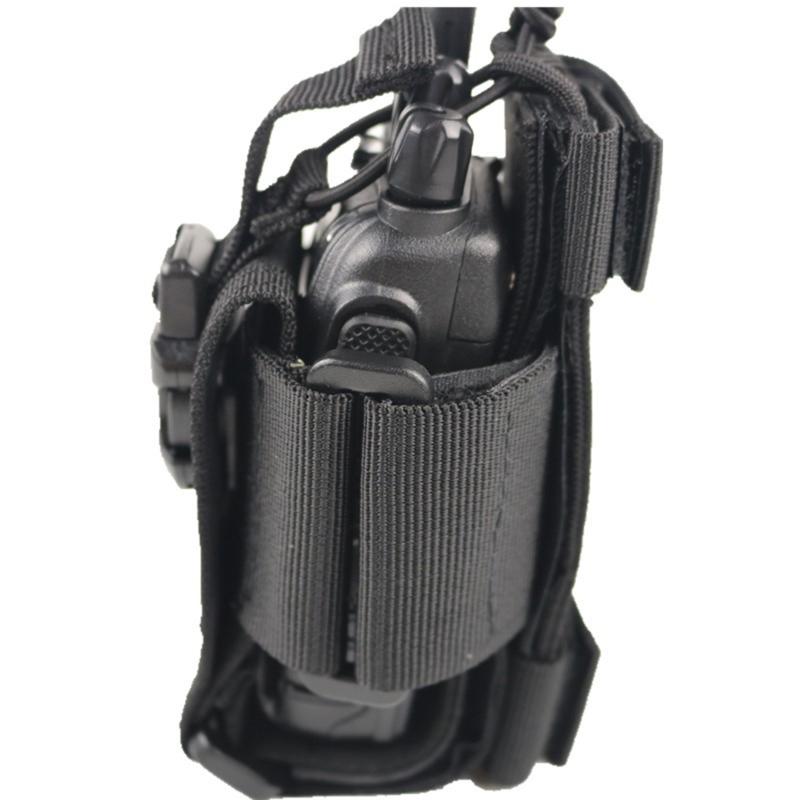 Outdoor Intercom Bag Oxford Cloth Radio Walkie Talkie Holder Belt Pack Hunting Accessories Magazine Pouch Outdoor Equipment