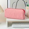 1pz Astuccio con Motivo a Righe Colorate con Cerniera Liscia Borsa per Cancelleria Bellissima Pochette A3141