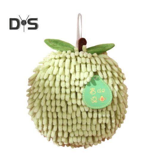 Chenille-Handtuch mit Aufhängeschlaufe, stark wasserabsorbierend, weiche, superfeine Fasern, verdickter Lappen, schmutzabweisend, wiederverwendbar, für die Reinigung von Küche und Bad