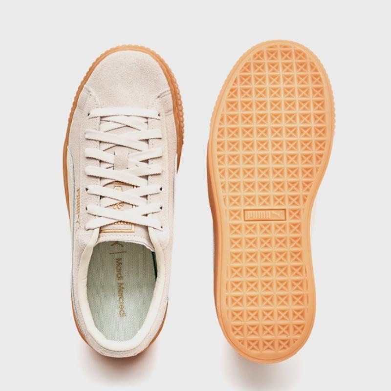 Puma Suede Platform Mardi Mercredi Alpine Snow