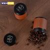 Portable Mini Coffee Bean Storage Jar Aluminum Alloy Coffee Powder Sealed Tank Outdoor Camping Coffee Bean Tea Storage Container