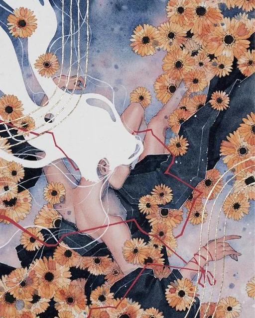 

Абстрактные холщовые картины Настенное искусство Фигурный стиль Красота Женская Сексуальная Аниме Постеры и Принты Картины Спальня Дом Художественный Декор 8X12inch 20x30cm