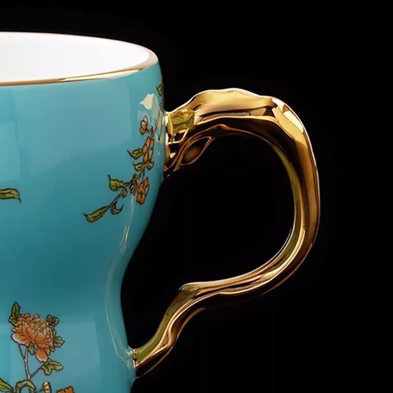 Yongfengyuan Furenci West Lake Blue Ceramic Mug