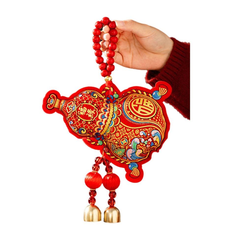 Traditional Lucky Charm Door Hanging Handmade Horse Year Desktop Ornament  Entrance Decoration